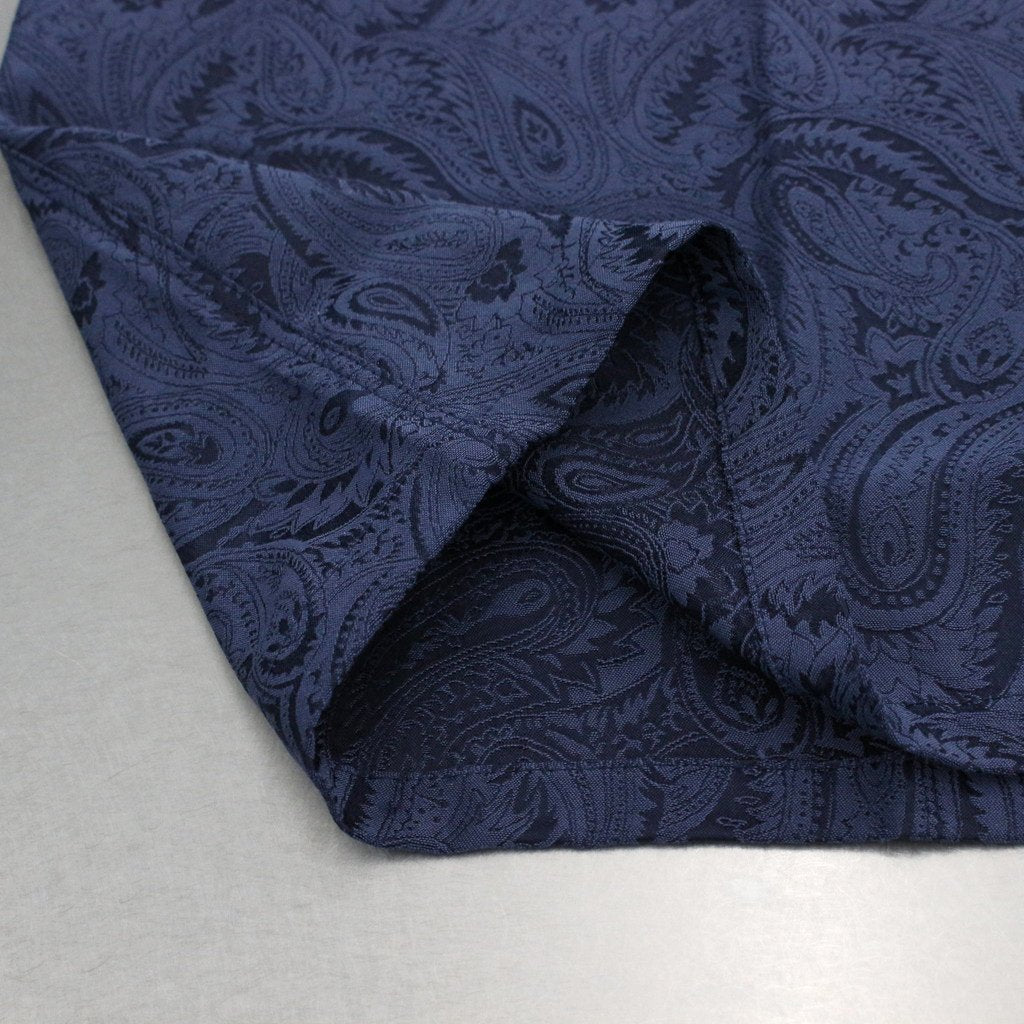 ORIGINAL PAISLEY S/S SHIRTS #NAVY [22SS-FS-15]