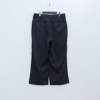 LEGERE BAGGY SLACKS #BLACK [SU22-B04]