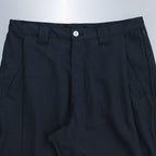 LEGERE BAGGY SLACKS #BLACK [SU22-B04]
