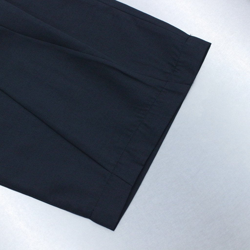 LEGERE BAGGY SLACKS #BLACK [SU22-B04]