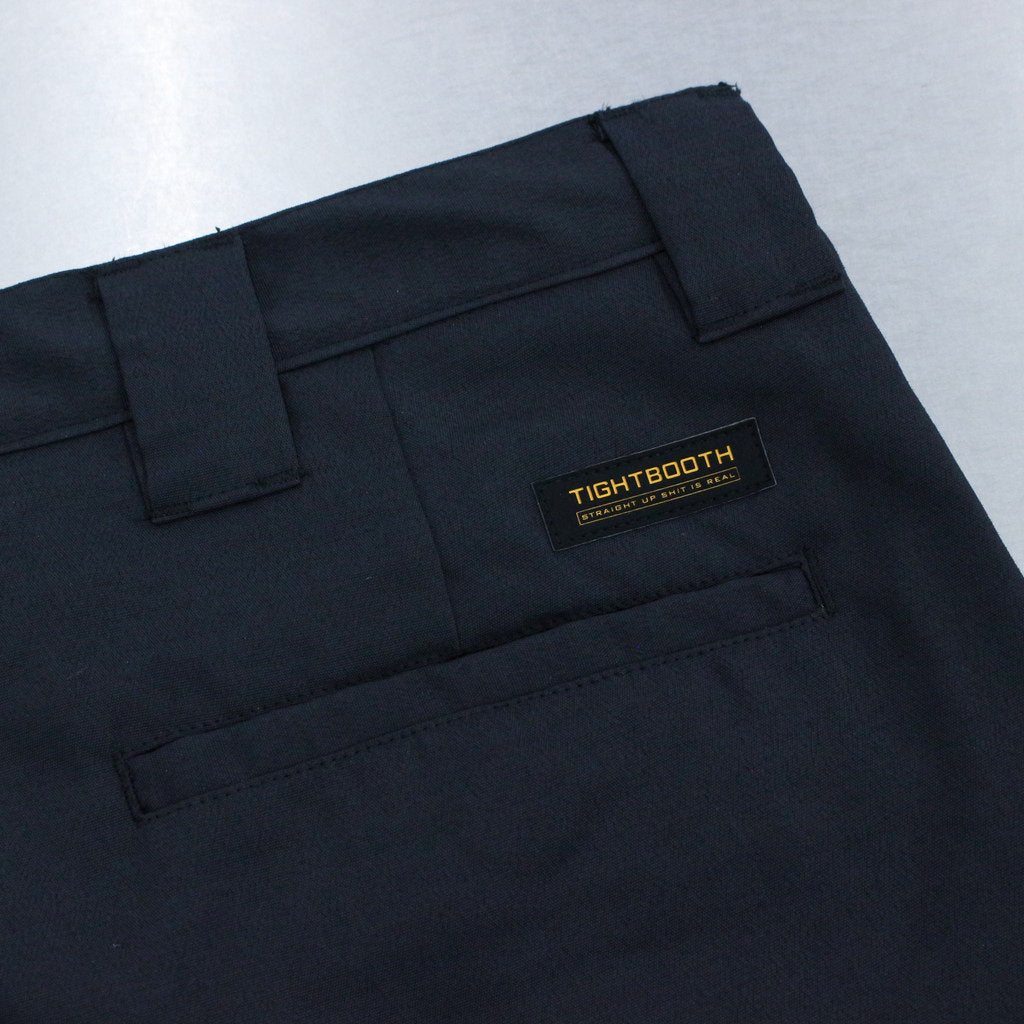 LEGERE BAGGY SLACKS #BLACK [SU22-B04]