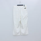LEGERE BAGGY SLACKS #WHITE [SU22-B04]