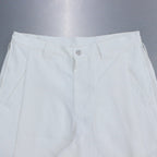 LEGERE BAGGY SLACKS #WHITE [SU22-B04]