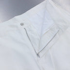 LEGERE BAGGY SLACKS #WHITE [SU22-B04]