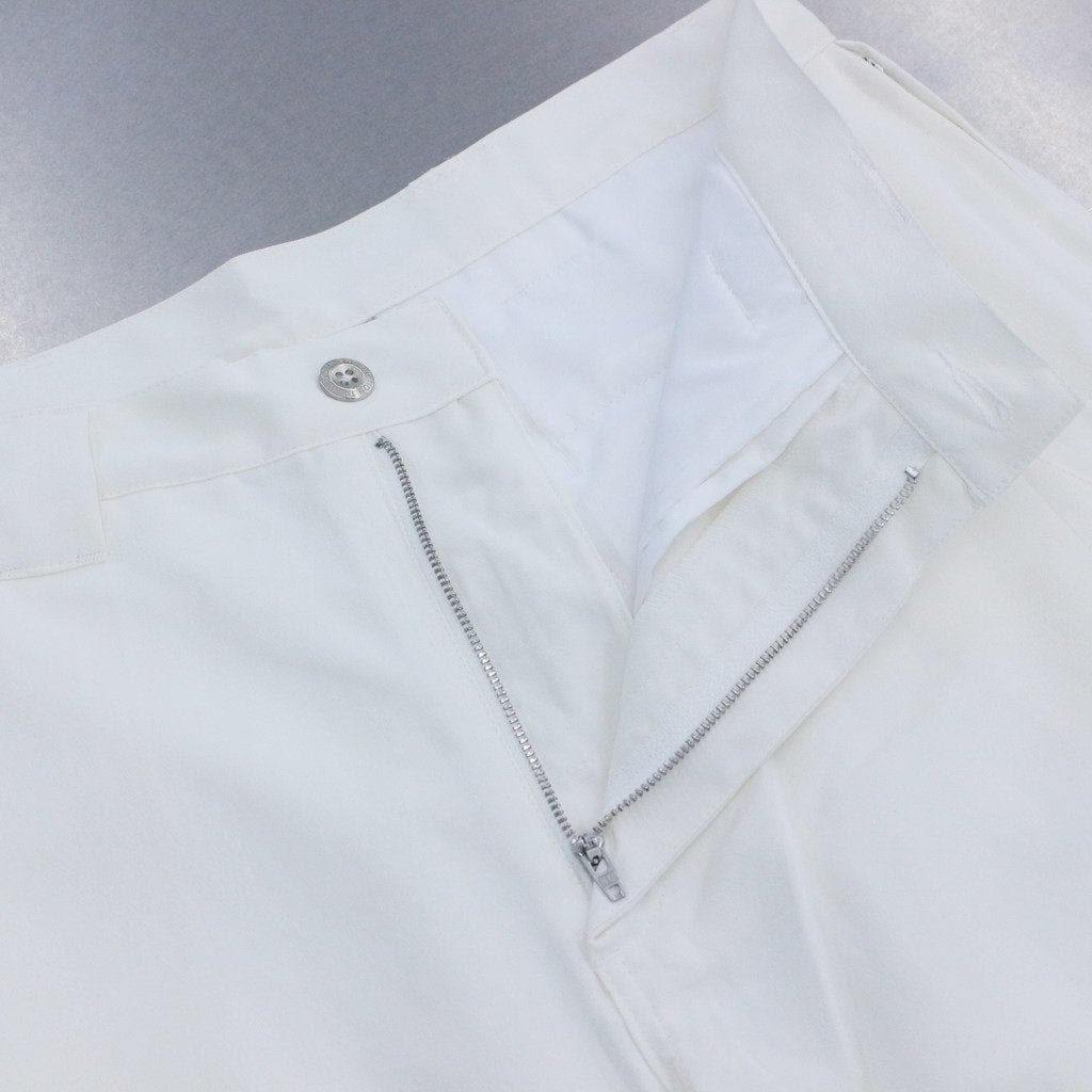 LEGERE BAGGY SLACKS #WHITE [SU22-B04]