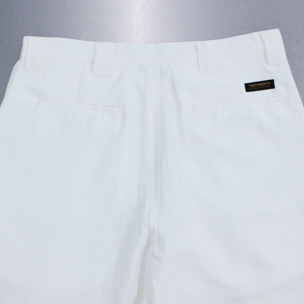 LEGERE BAGGY SLACKS #WHITE [SU22-B04]