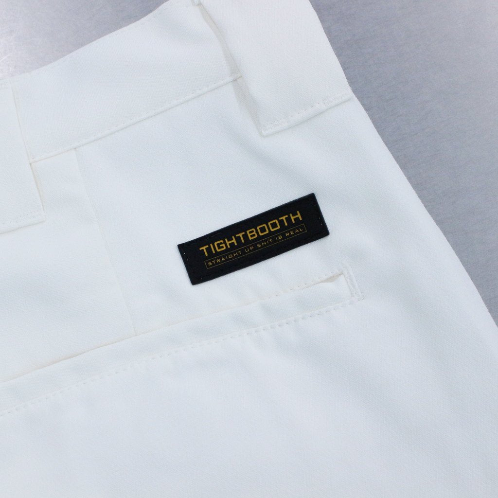 LEGERE BAGGY SLACKS #WHITE [SU22-B04]
