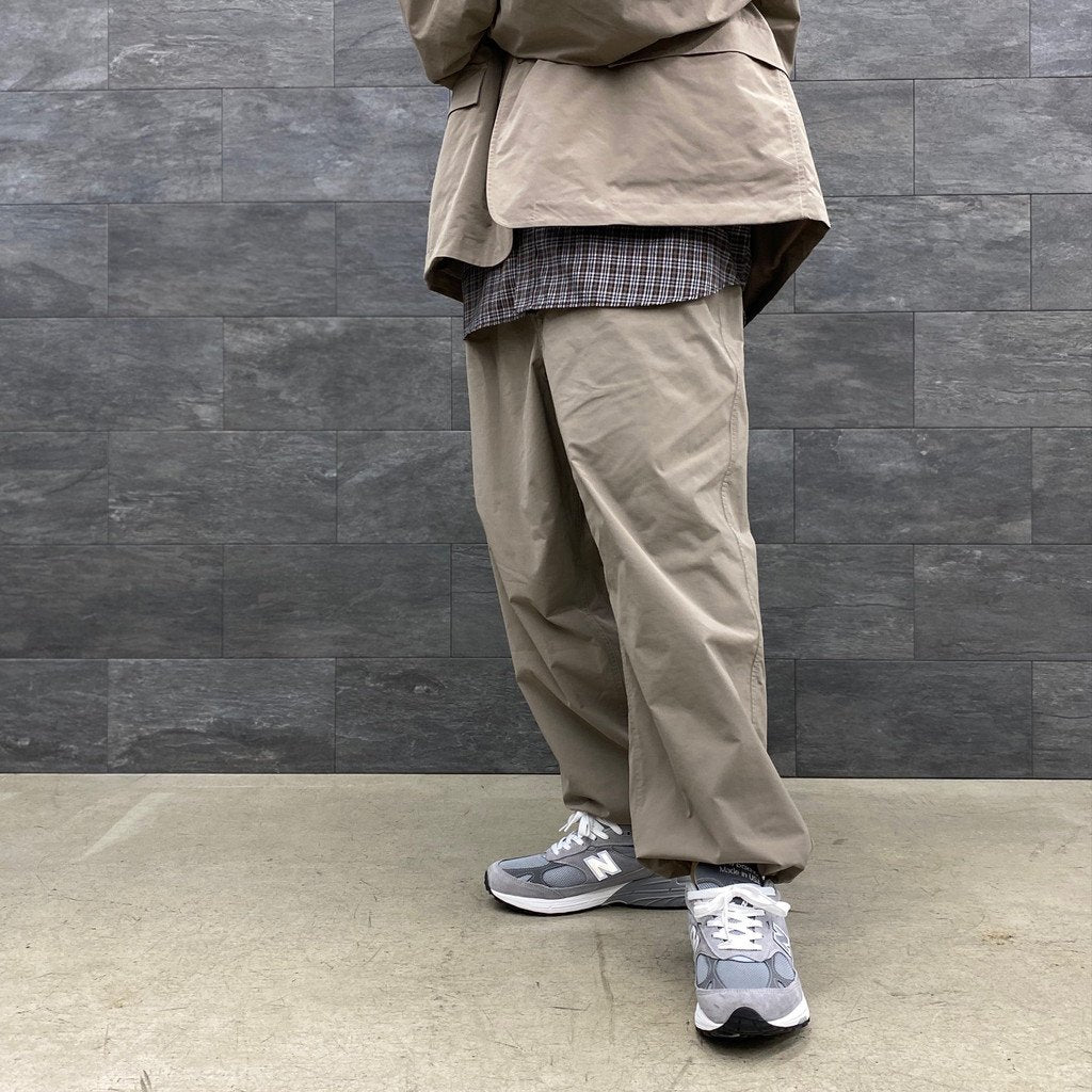 TECH EASY TROUSERS POLY #GREIGE [BP-33022W]