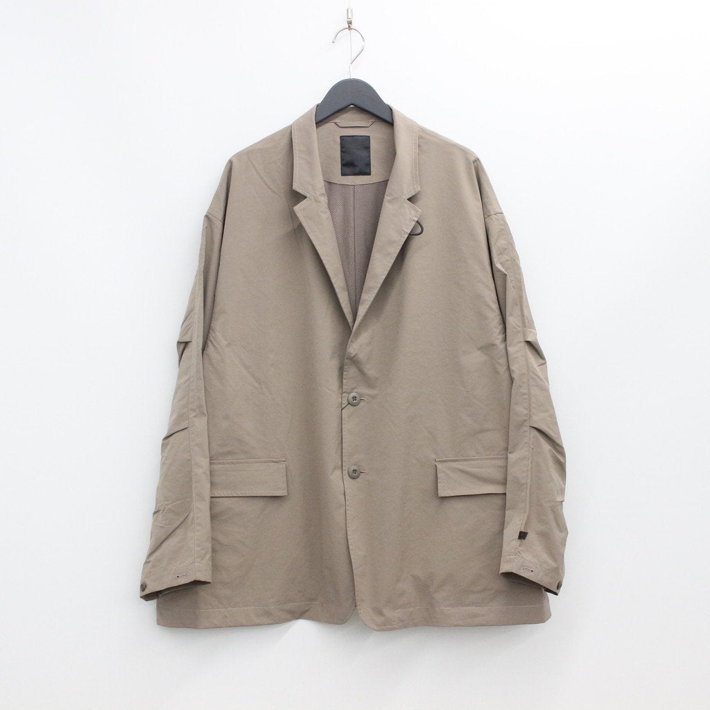 TECH LOOSE 2B JACKET #GREIGE [BJ-55022W]