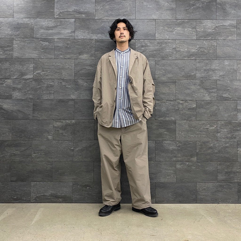 TECH LOOSE 2B JACKET #GREIGE [BJ-55022W]