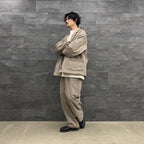 TECH LOOSE 2B JACKET #GREIGE [BJ-55022W]