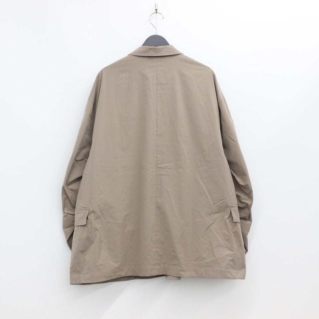 TECH LOOSE 2B JACKET #GREIGE [BJ-55022W]