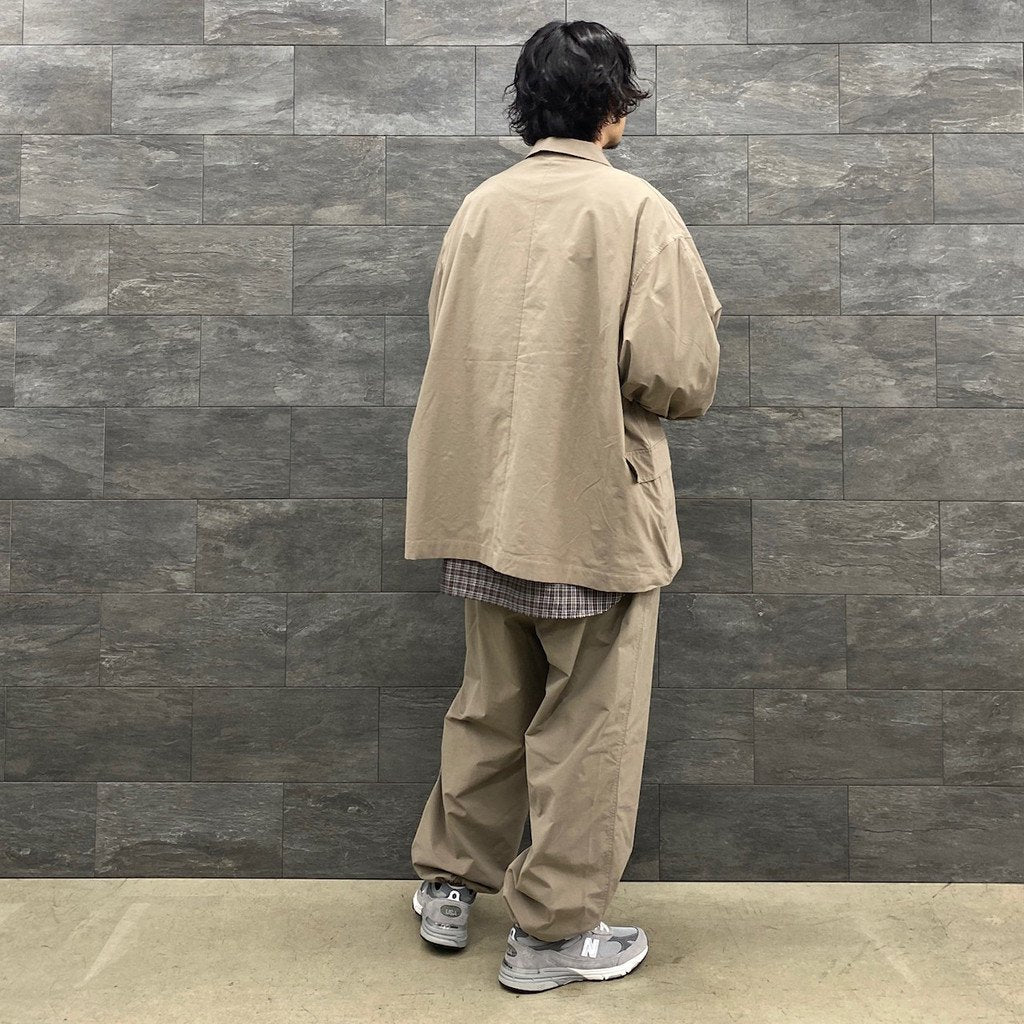 TECH LOOSE 2B JACKET #GREIGE [BJ-55022W]