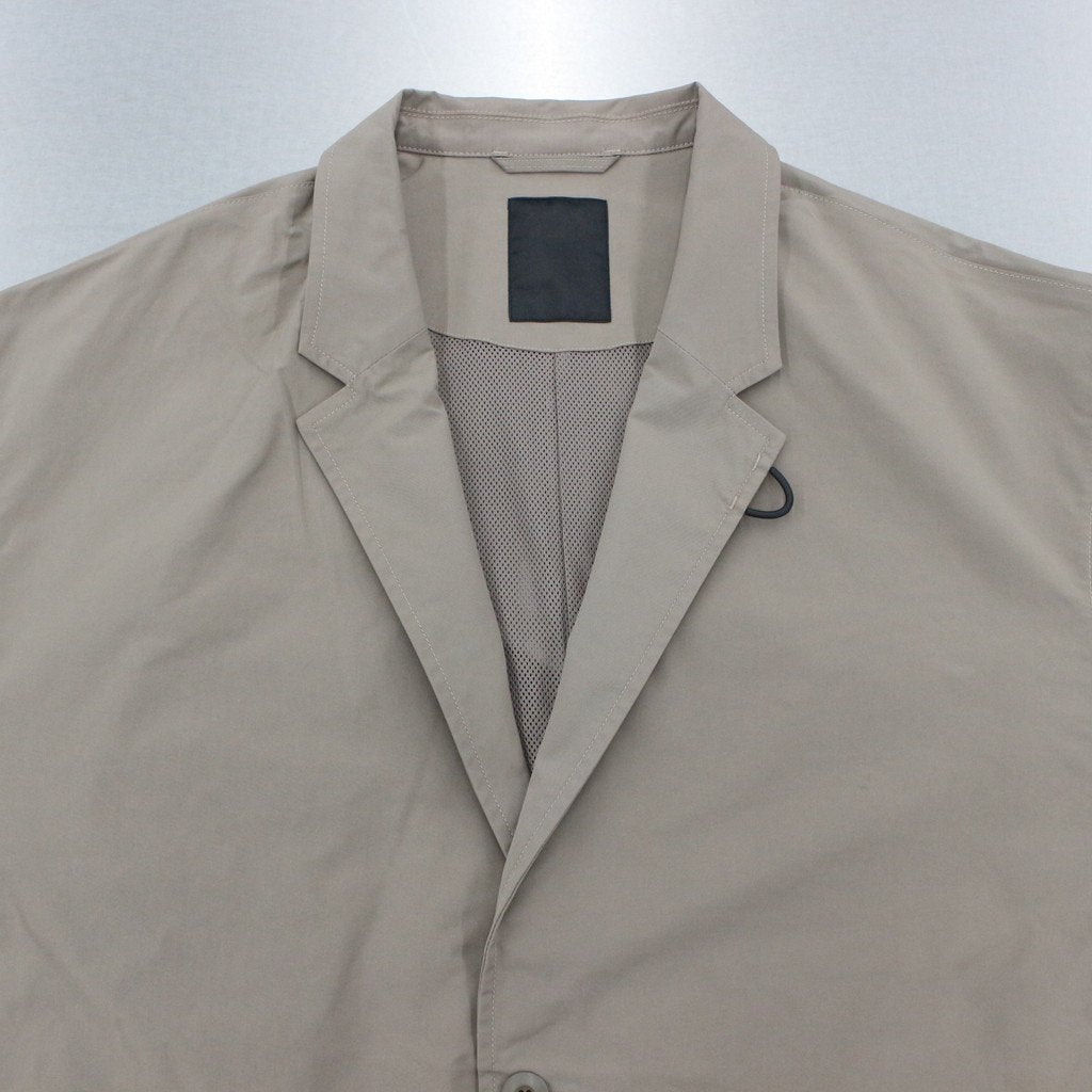 TECH LOOSE 2B JACKET #GREIGE [BJ-55022W]