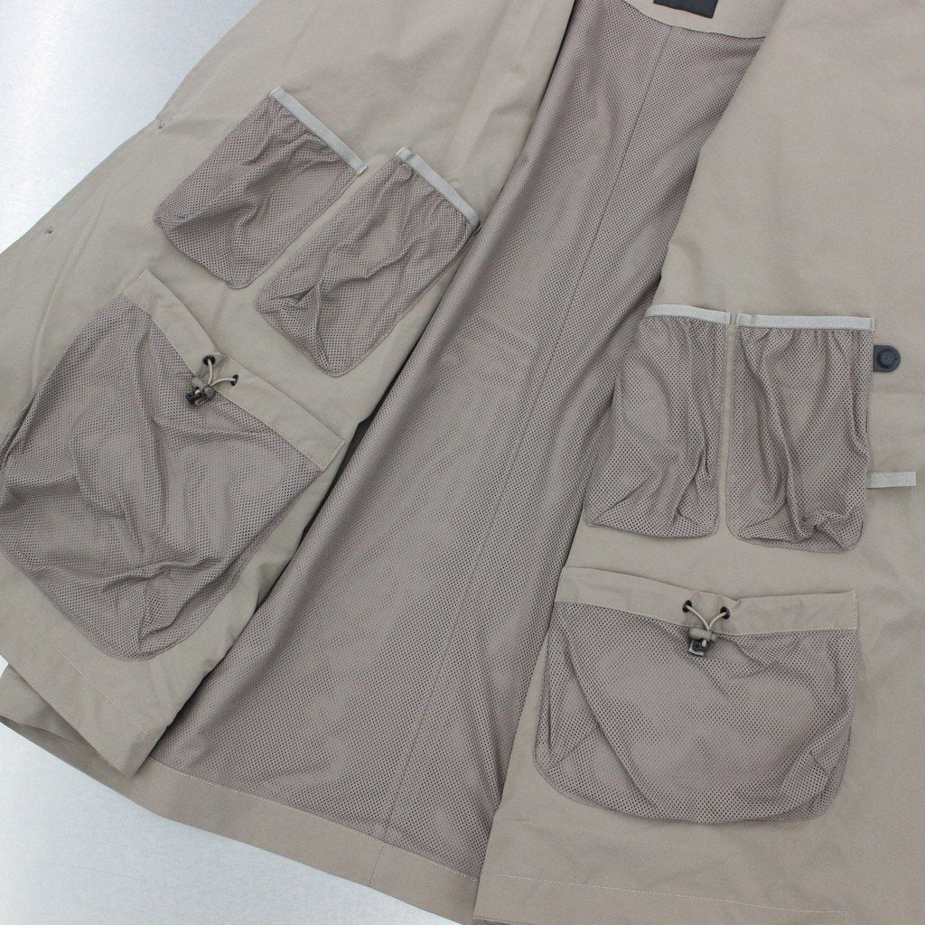 TECH LOOSE 2B JACKET #GREIGE [BJ-55022W]