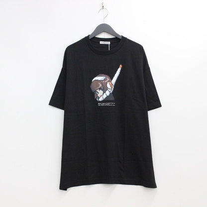 DREAM AND REALITY TEE (STYLE2) #BLACK [22AW-FS-48]