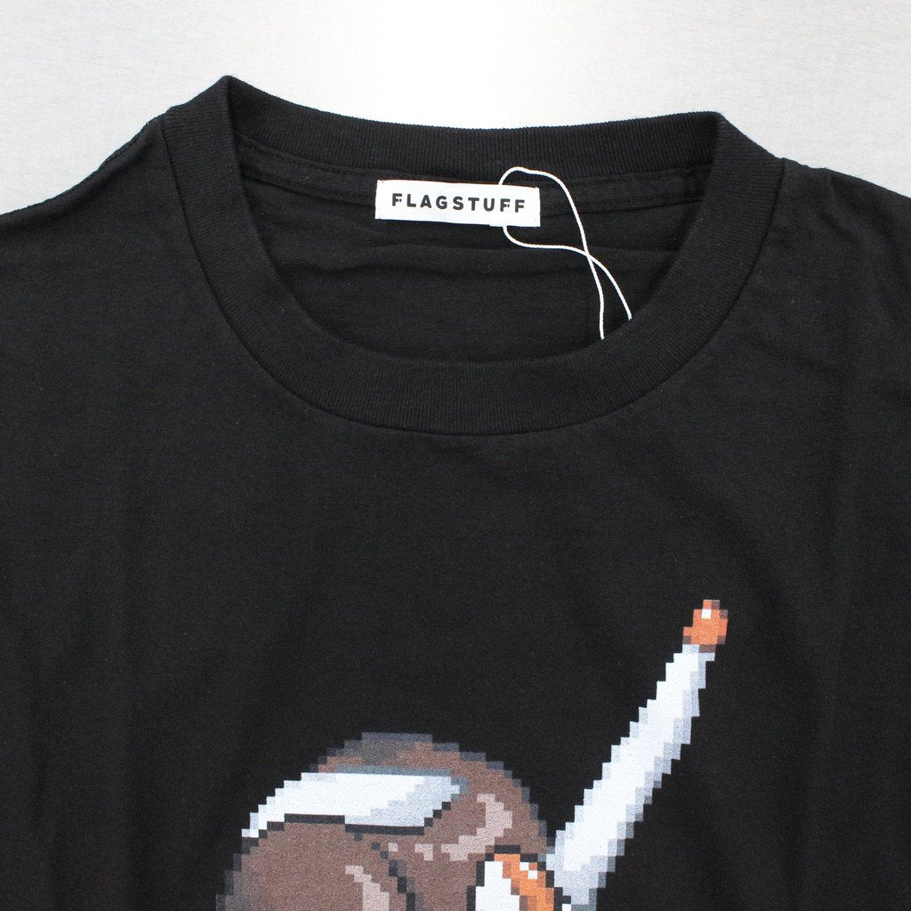 DREAM AND REALITY TEE (STYLE2) #BLACK [22AW-FS-48]