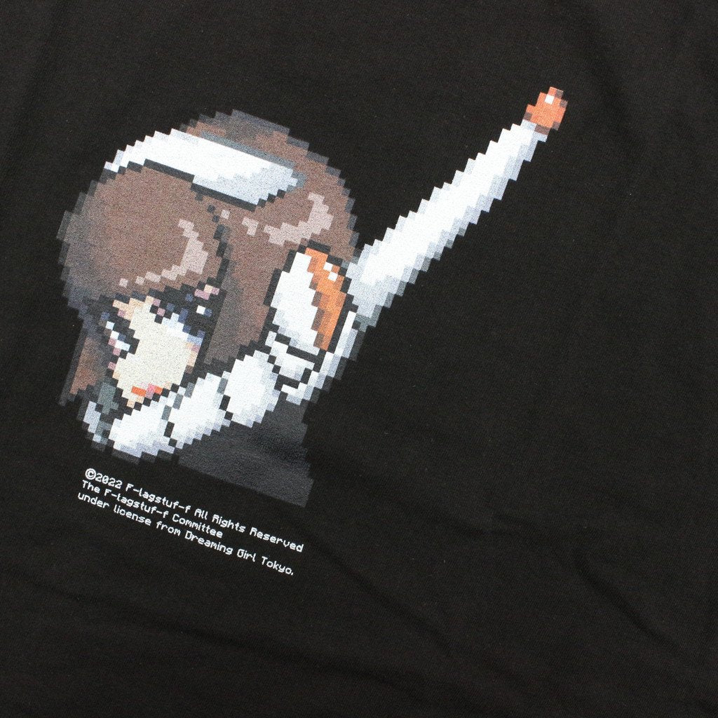 DREAM AND REALITY TEE (STYLE2) #BLACK [22AW-FS-48]