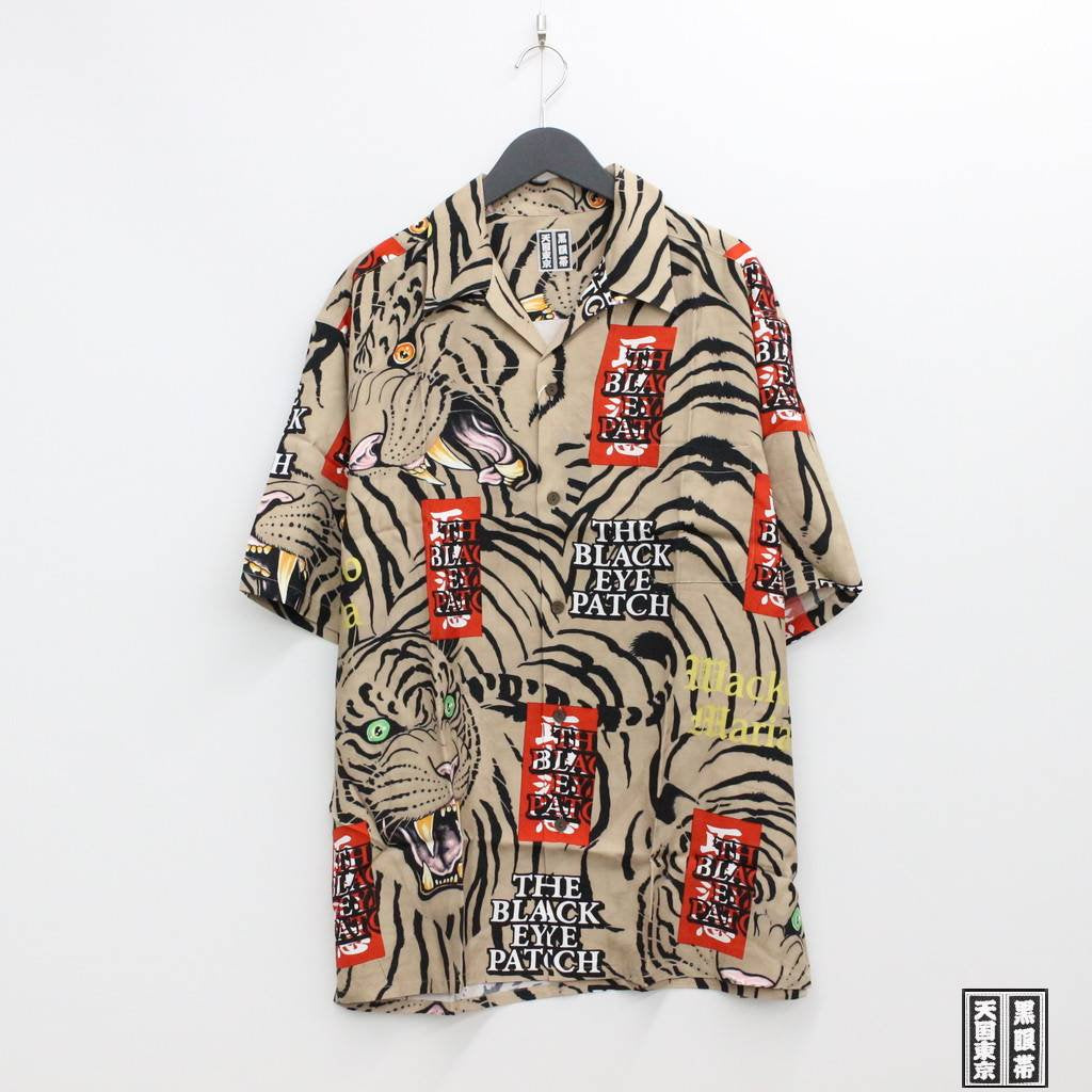 BLACKEYEPATCH | HAWAIIAN SHIRT S/S #BEIGE [BEP-WM-HI01]