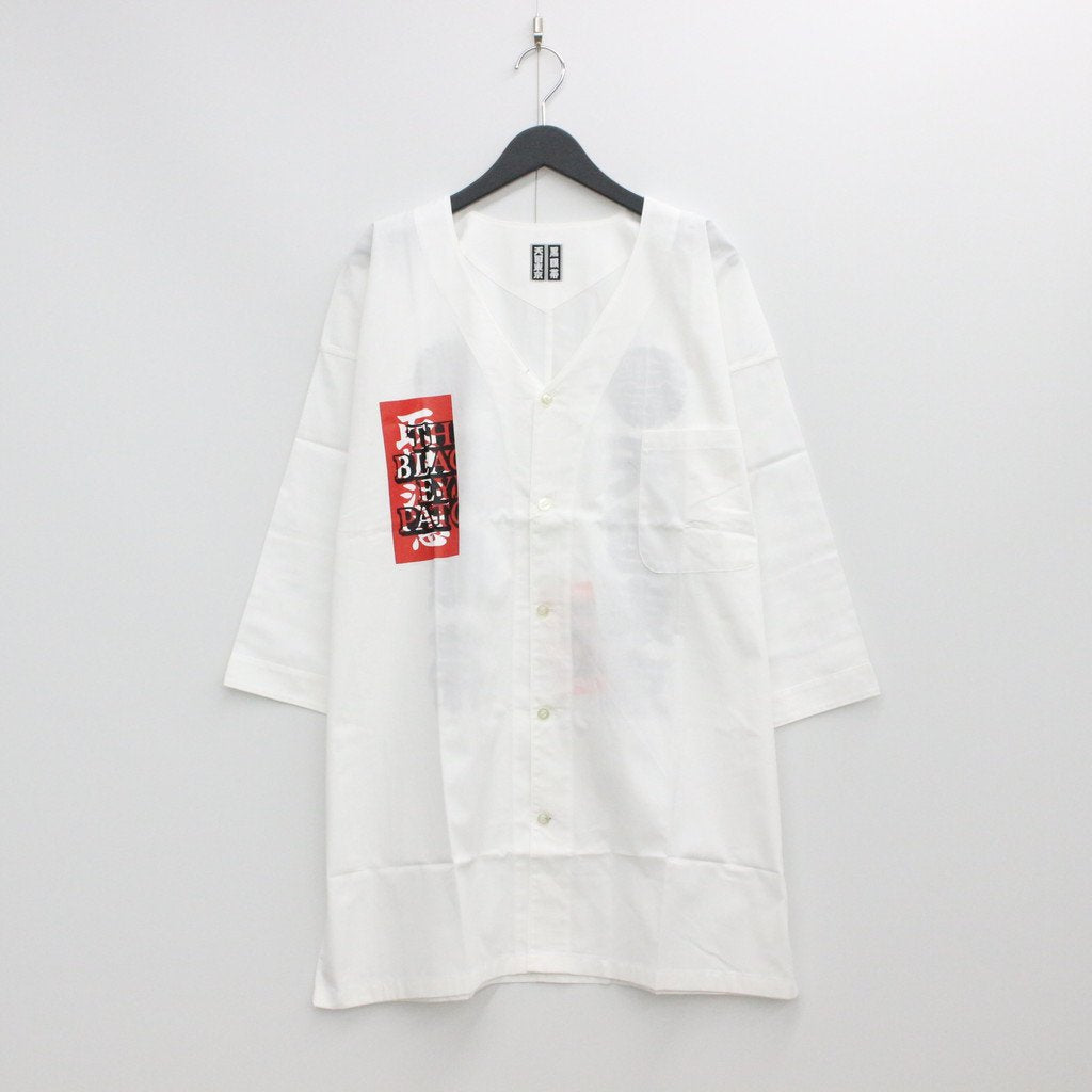 BLACKEYEPATCH | DABO SHIRT #WHITE [BEP-WM-DB01]