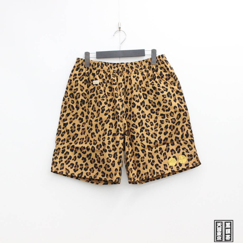BLACKEYEPATCH | LEOPARD DABO SHORT PANTS #BROWN [BEP-WM-DB04]