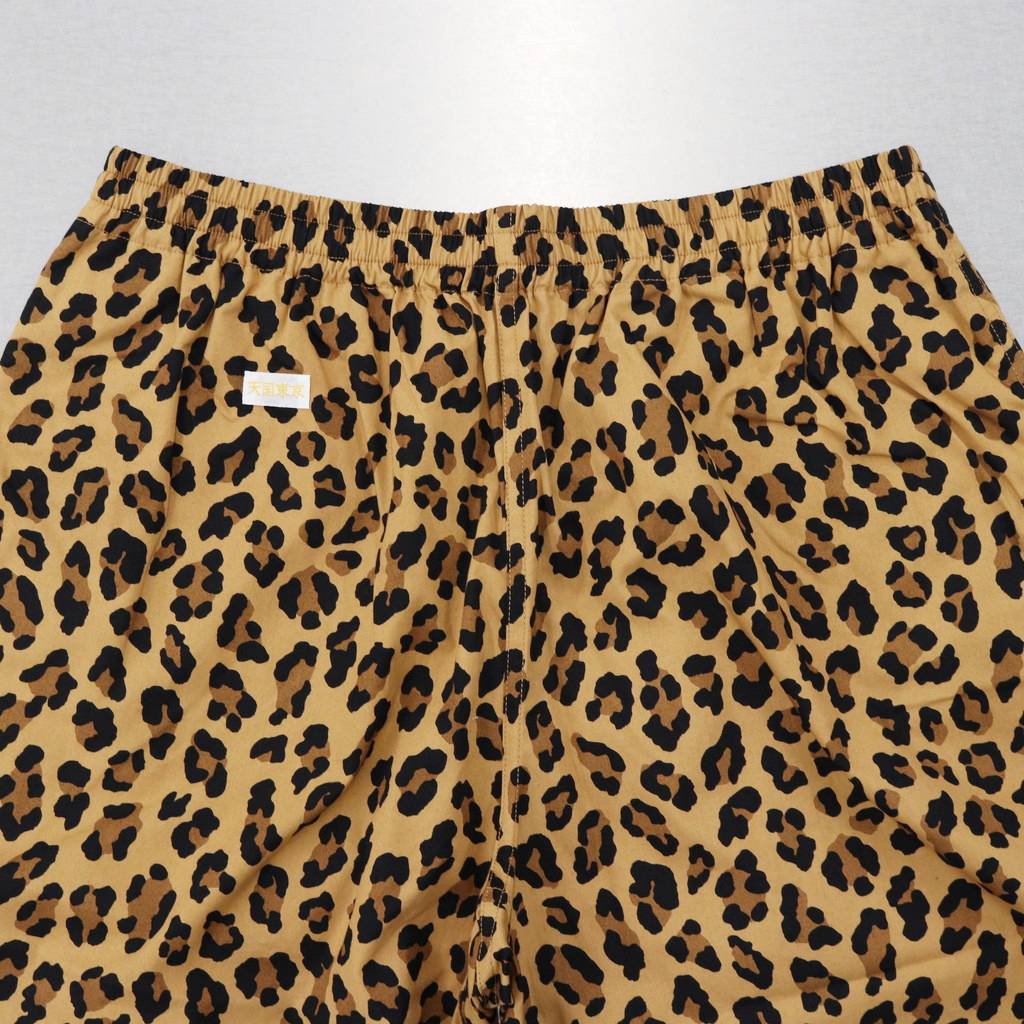 WACKO MARIA | ワコマリア BLACKEYEPATCH | LEOPARD DABO SHORT PANTS