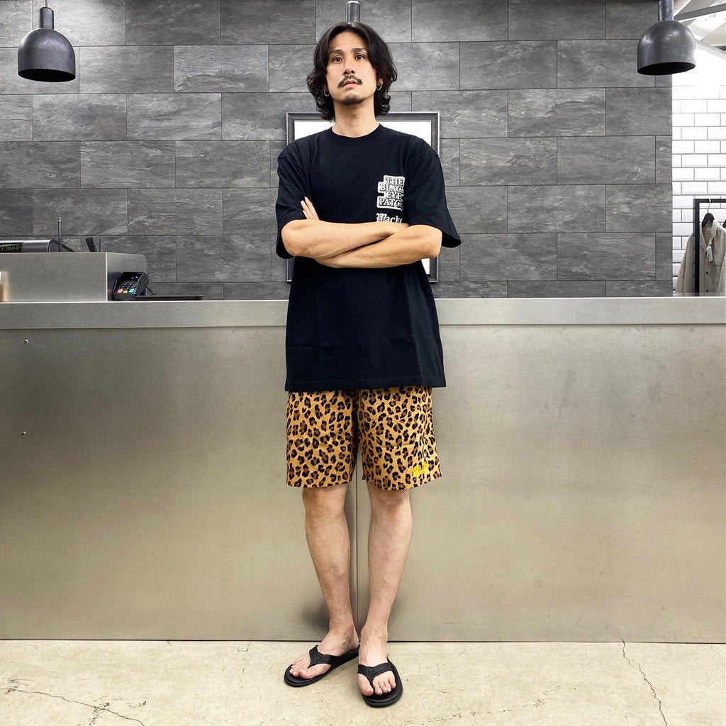 BLACKEYEPATCH | LEOPARD DABO SHORT PANTS #BROWN [BEP-WM-DB04]