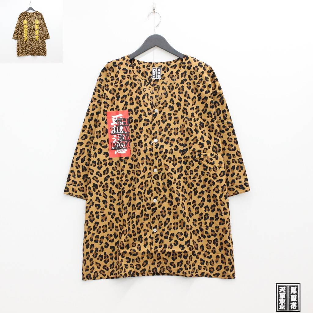 BLACKEYEPATCH | LEOPARD DABO SHIRT #BROWN [BEP-WM-DB02]