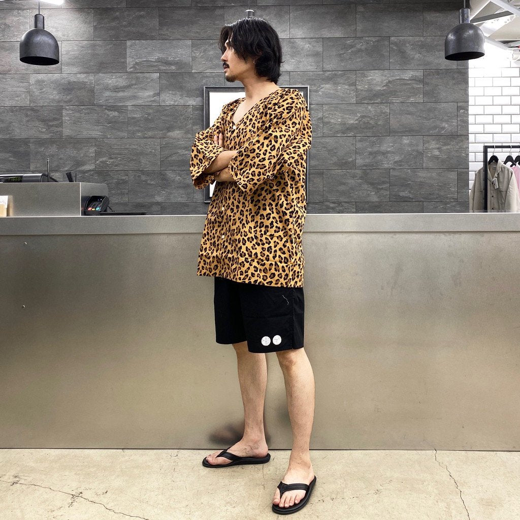 BLACKEYEPATCH | LEOPARD DABO SHIRT #BROWN [BEP-WM-DB02]