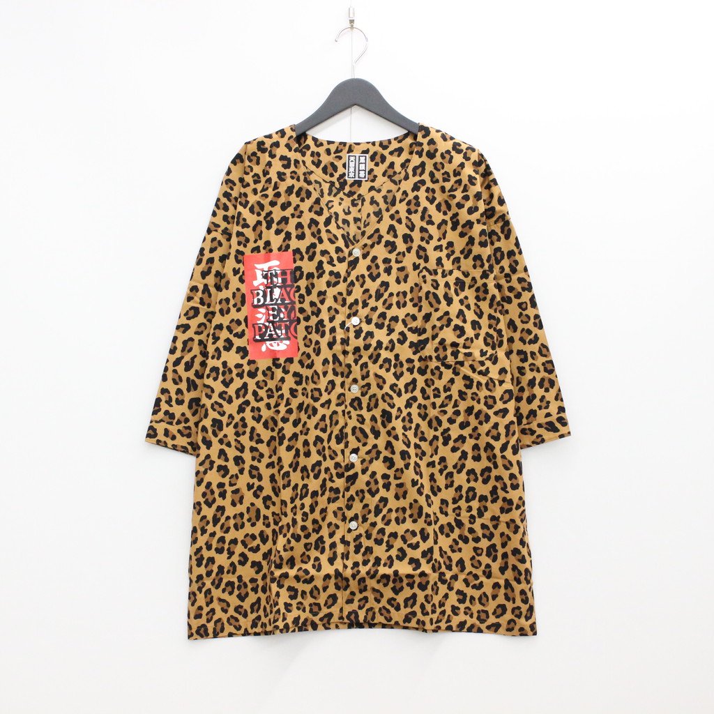 BLACKEYEPATCH | LEOPARD DABO SHIRT #BROWN [BEP-WM-DB02]