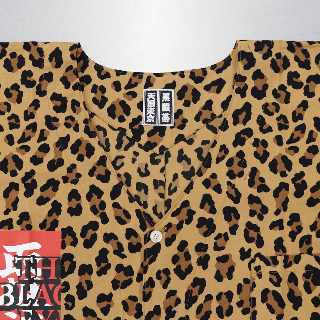 BLACKEYEPATCH | LEOPARD DABO SHIRT #BROWN [BEP-WM-DB02]