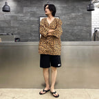 BLACKEYEPATCH | LEOPARD DABO SHIRT #BROWN [BEP-WM-DB02]