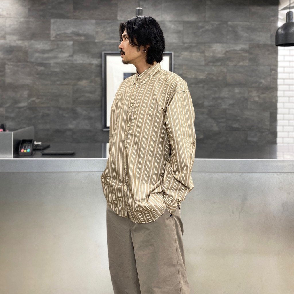 DAIWA PIER39 | ダイワピア39 TECH BUTTON DOWN SHIRTS L/S STRIPE