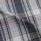 科技感常規領襯衫 L/S 格紋 #NAVY 格紋 [BE-85022W]