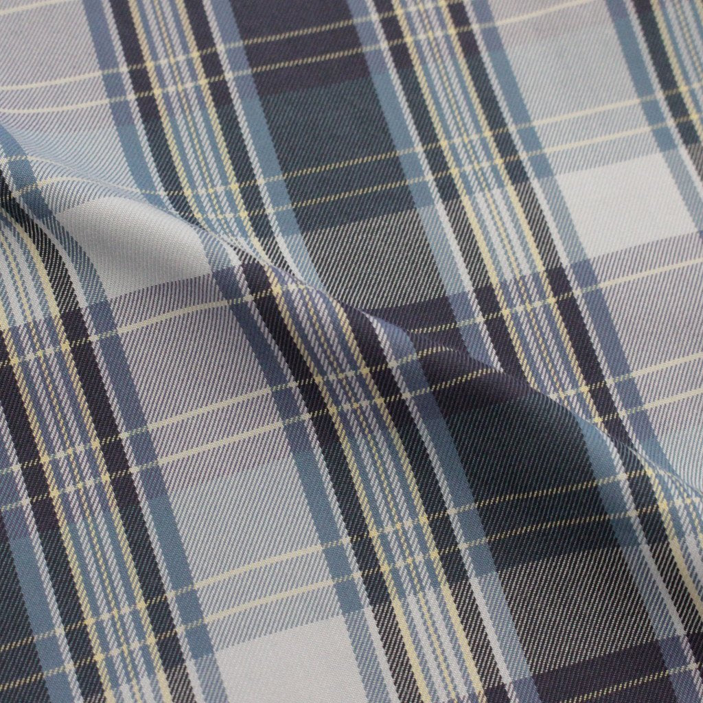 科技感常規領襯衫 L/S 格紋 #NAVY 格紋 [BE-85022W]