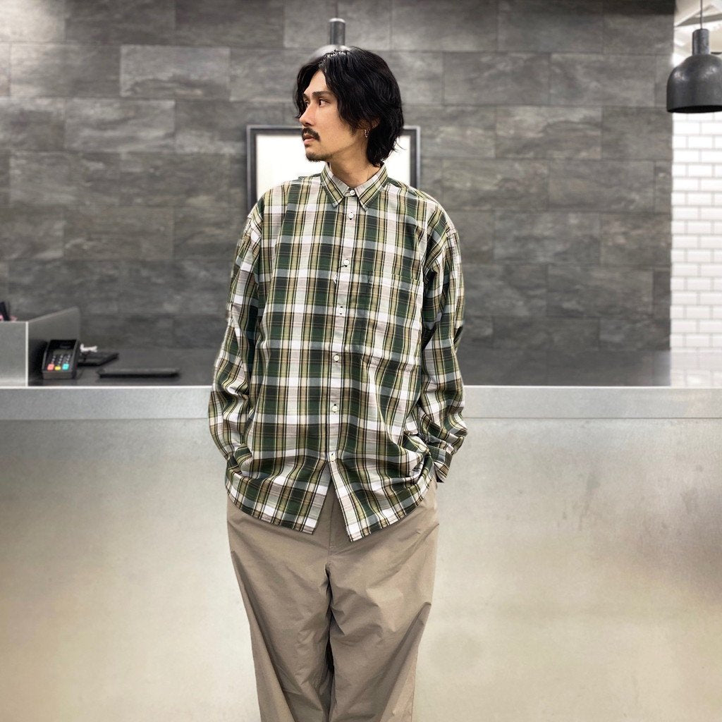 DAIWA PIER39 | ダイワピア39 TECH REGULAR COLLAR SHIRTS L/S PLAIDS