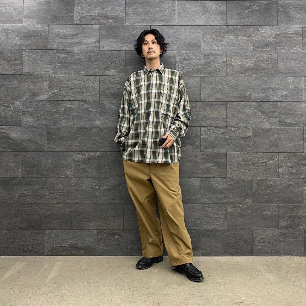 DAIWA PIER39 | ダイワピア39 TECH REGULAR COLLAR SHIRTS L/S PLAIDS