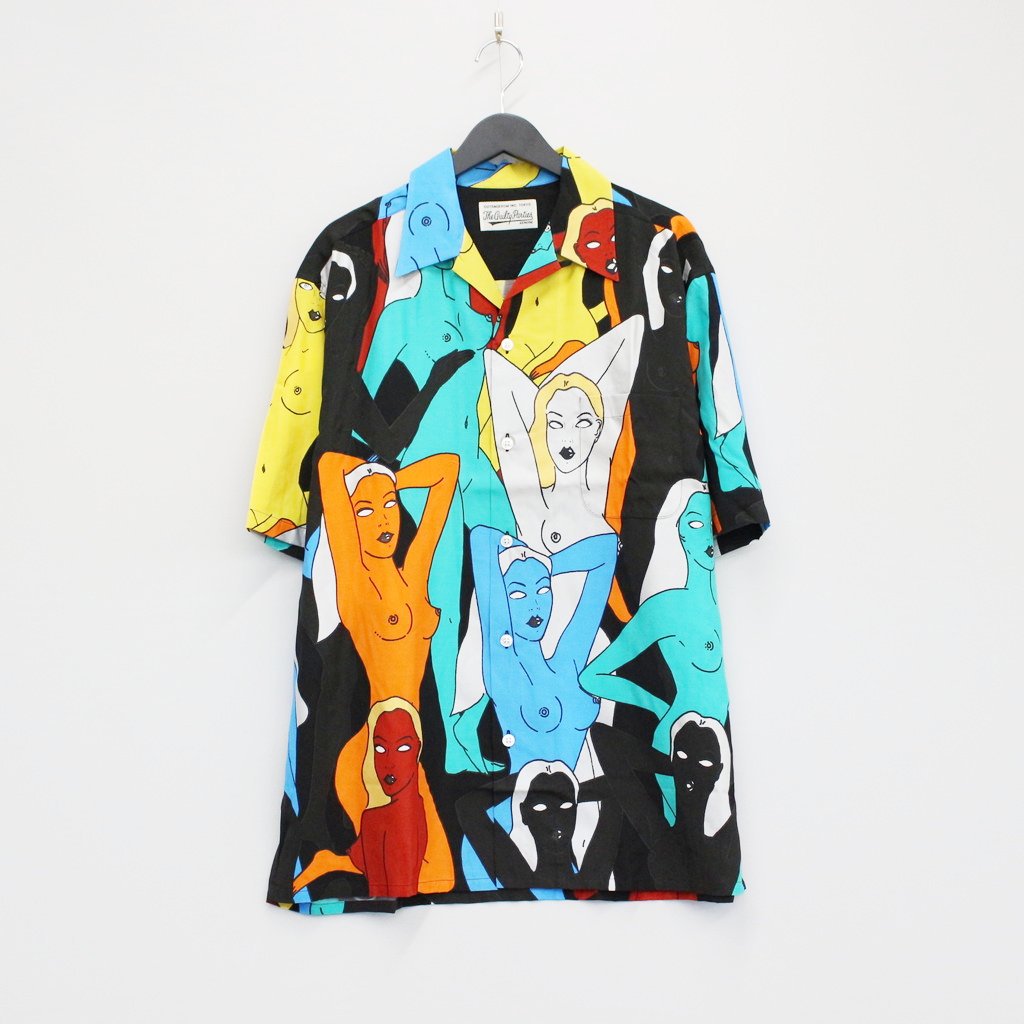 is_HAWAIIAN SHIRT S/S -TYPE 1- #BLACK [22FWE-WMS-HI01]