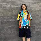 is_HAWAIIAN SHIRT S/S -TYPE 1- #WHITE [22FWE-WMS-HI01]