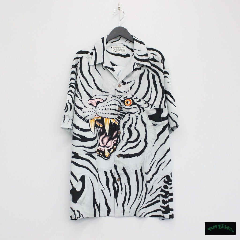 TIM LEHI | S/S HAWAIIAN SHIRT #GRAY [TIMLEHI-WM-HI32]