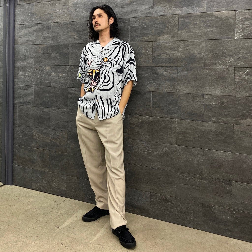 WACKO MARIA ワコマリア 22SS TIMLEHI / S/S HAWAIIAN SHIRT ティムリーハイ ハワイアン半袖シャツ TIMLEHI-WM-HI32 グレー