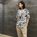 TIM LEHI | S/S HAWAIIAN SHIRT #GRAY [TIMLEHI-WM-HI32]