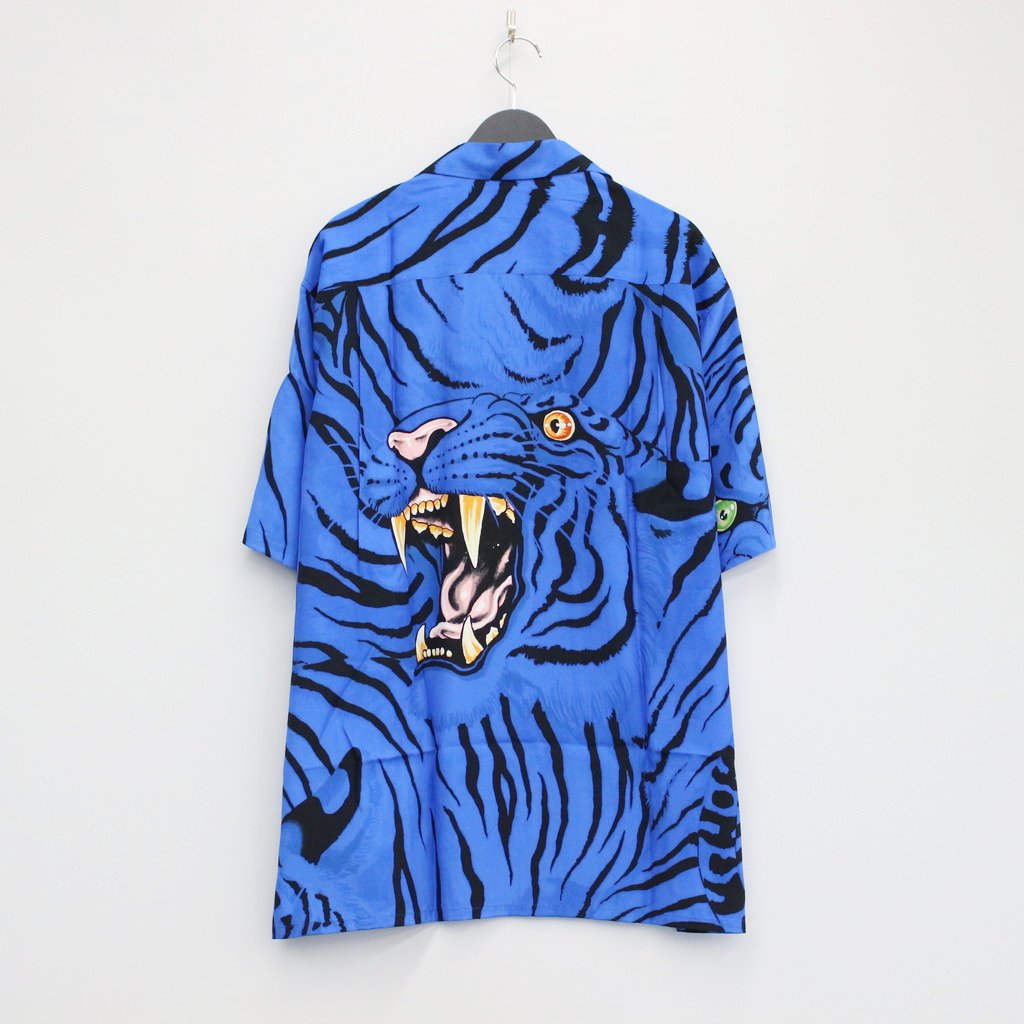 TIM LEHI | S/S HAWAIIAN SHIRT #BLUE [TIMLEHI-WM-HI32]