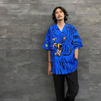 TIM LEHI | S/S HAWAIIAN SHIRT #BLUE [TIMLEHI-WM-HI32]