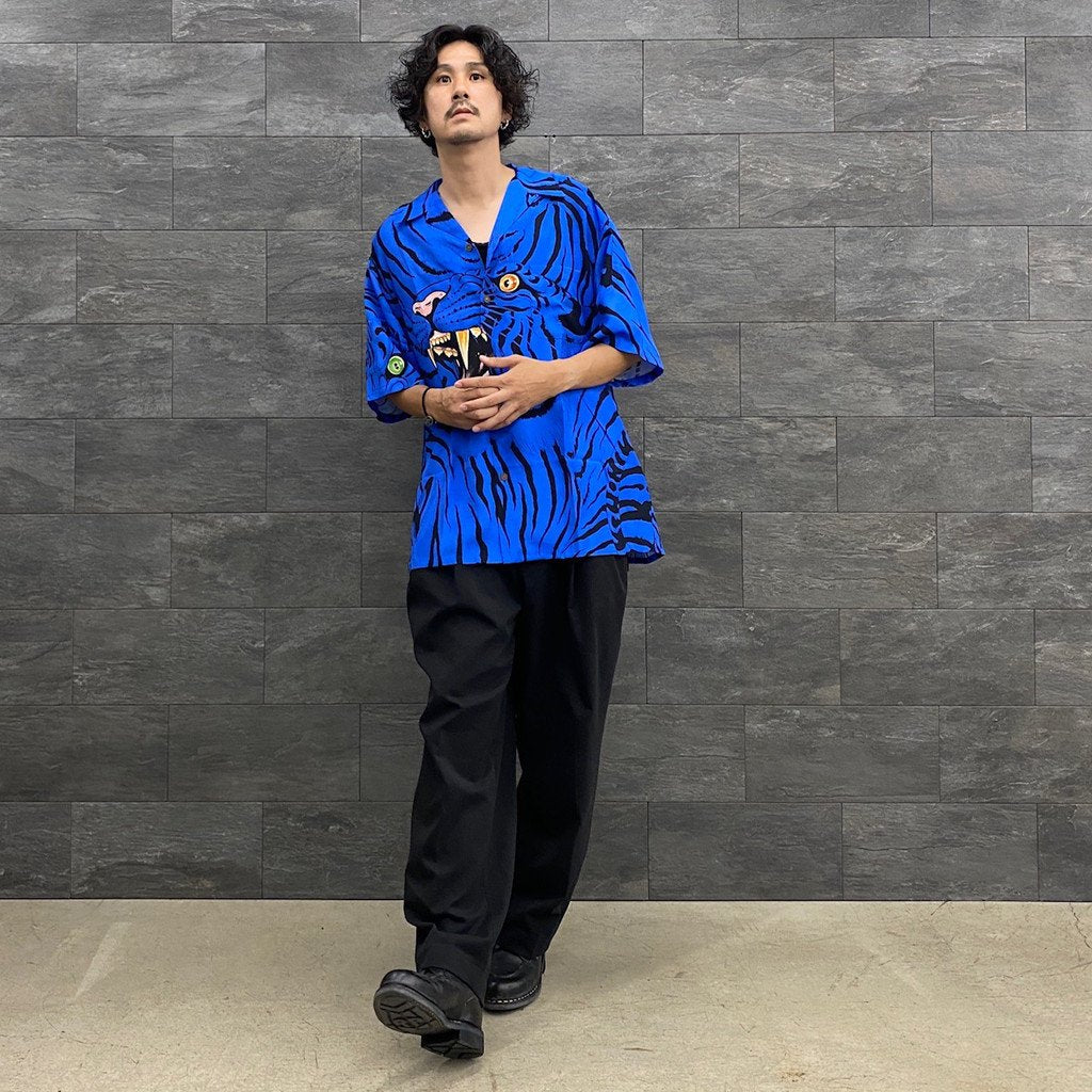 TIM LEHI | 短袖夏威夷襯衫 #藍色 [TIMLEHI-WM-HI32]
