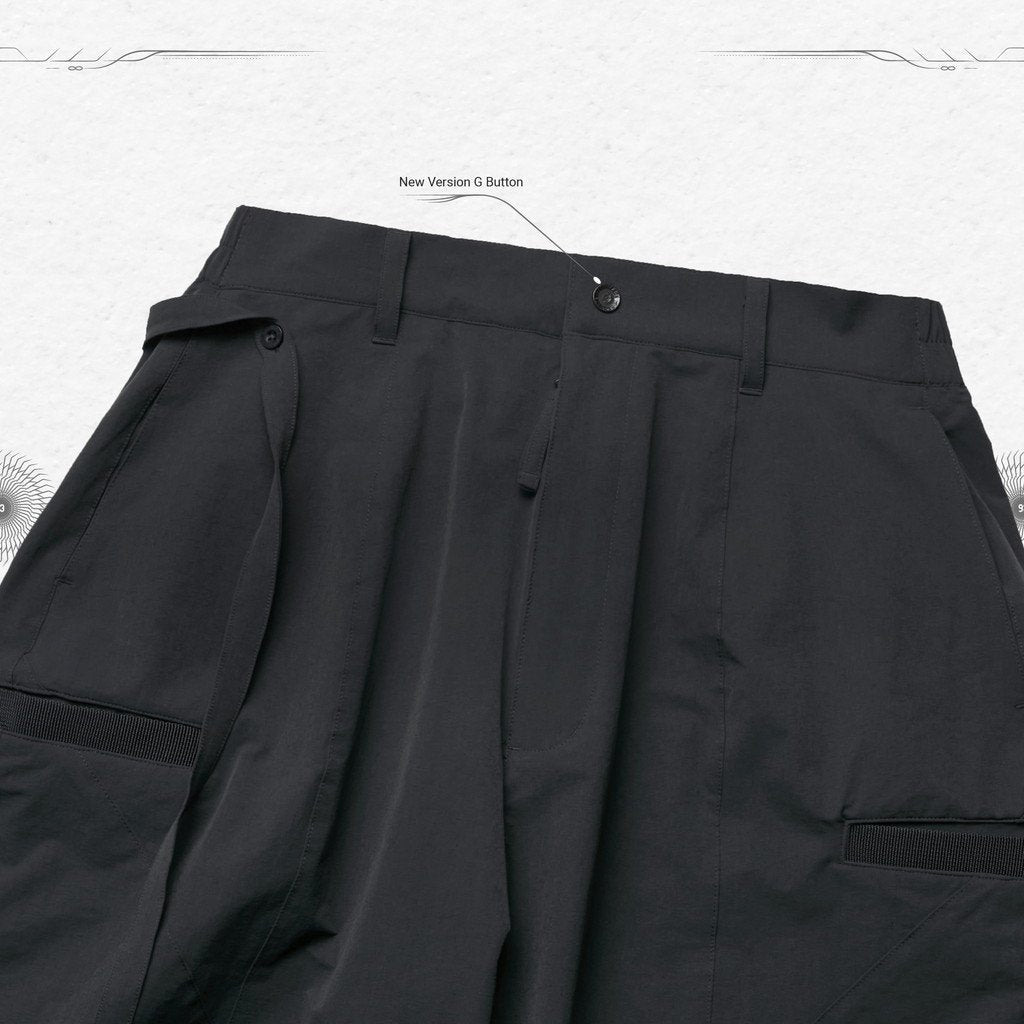 GOOPiMADE | グーピーメイド 「BR-03」 Soft Box Basic Pants #Bathyal