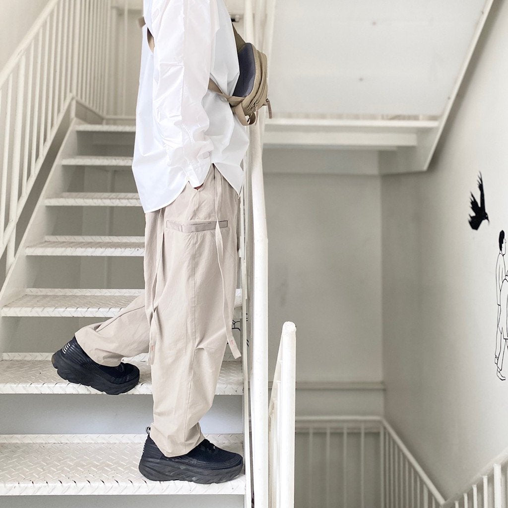 「BR-03」柔光箱基本褲#Sand [GOOPi-22SS-AUG-01]