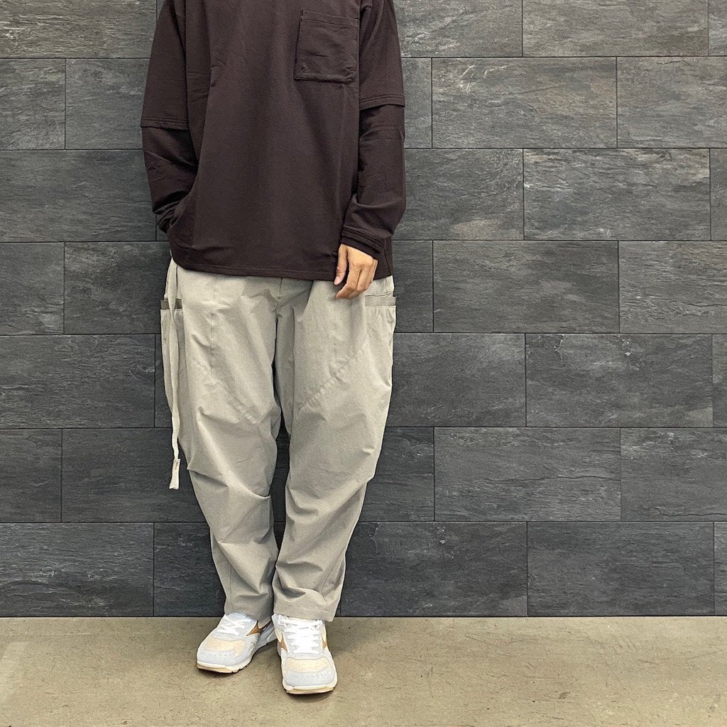 GOOPiMADE | グーピーメイド 「BR-03」 Soft Box Basic Pants #Sand [GOOPi-22SS-AUG-01]  – cocorozashi