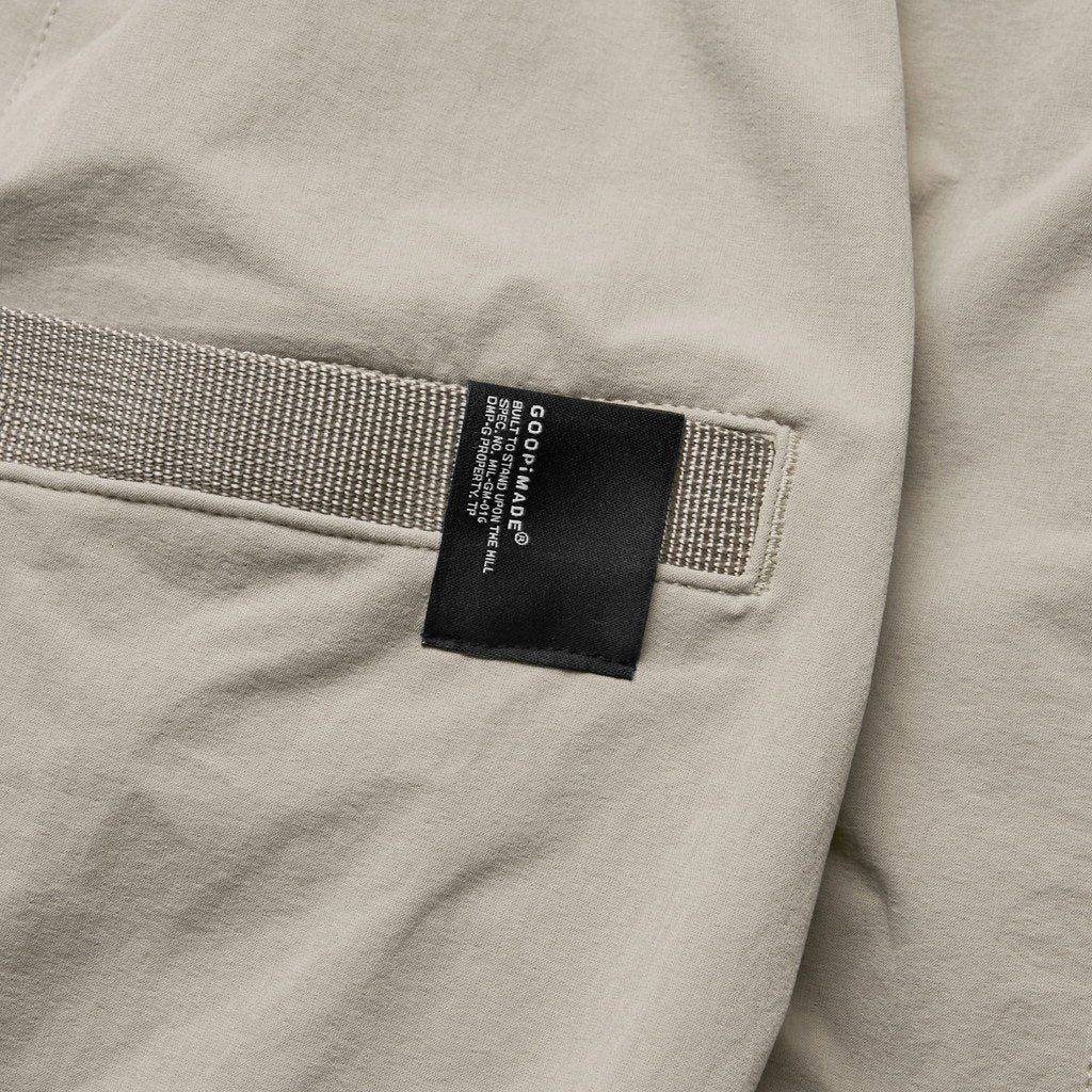 「BR-03」柔光箱基本褲#Sand [GOOPi-22SS-AUG-01]