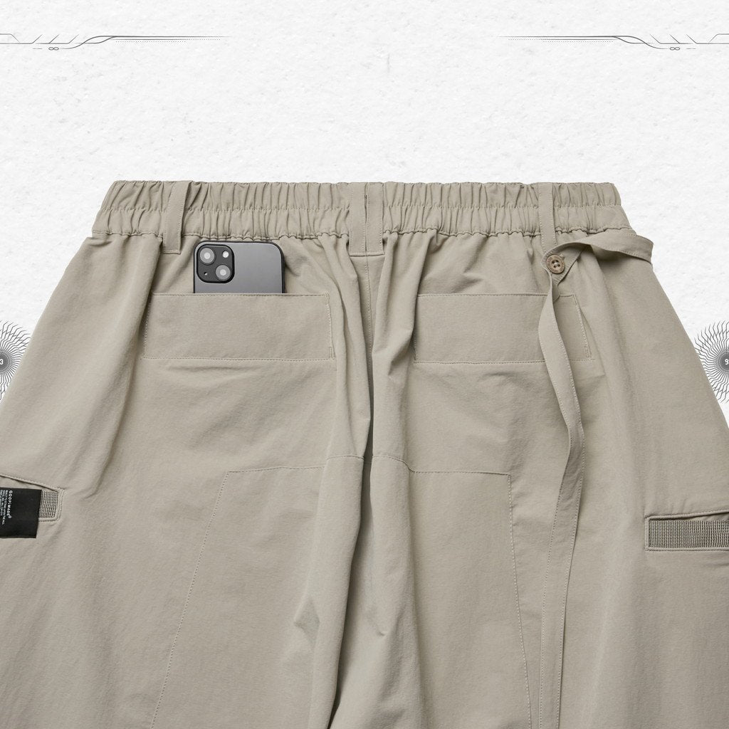 「BR-03」柔光箱基本褲#Sand [GOOPi-22SS-AUG-01]